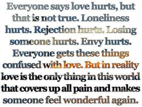 It's Not Love That Hurts